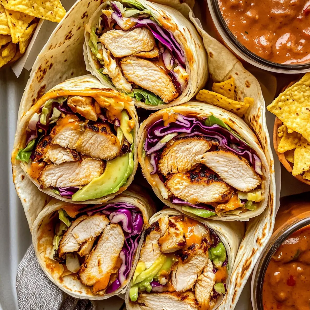 Savory Southwest Chicken Wraps for Quick Healthy Meals