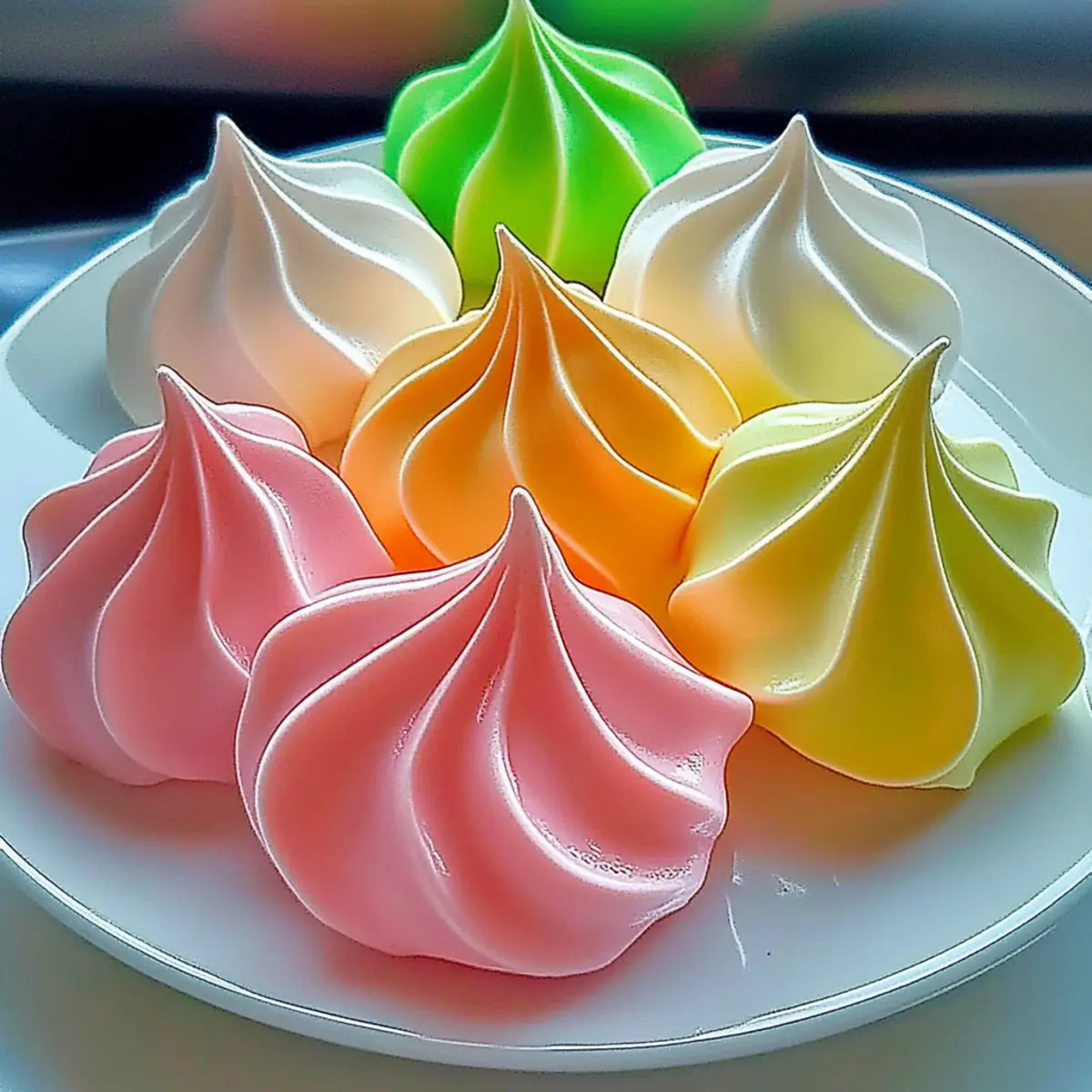 Fruity Jello Meringue Cookies That Melt in Your Mouth
