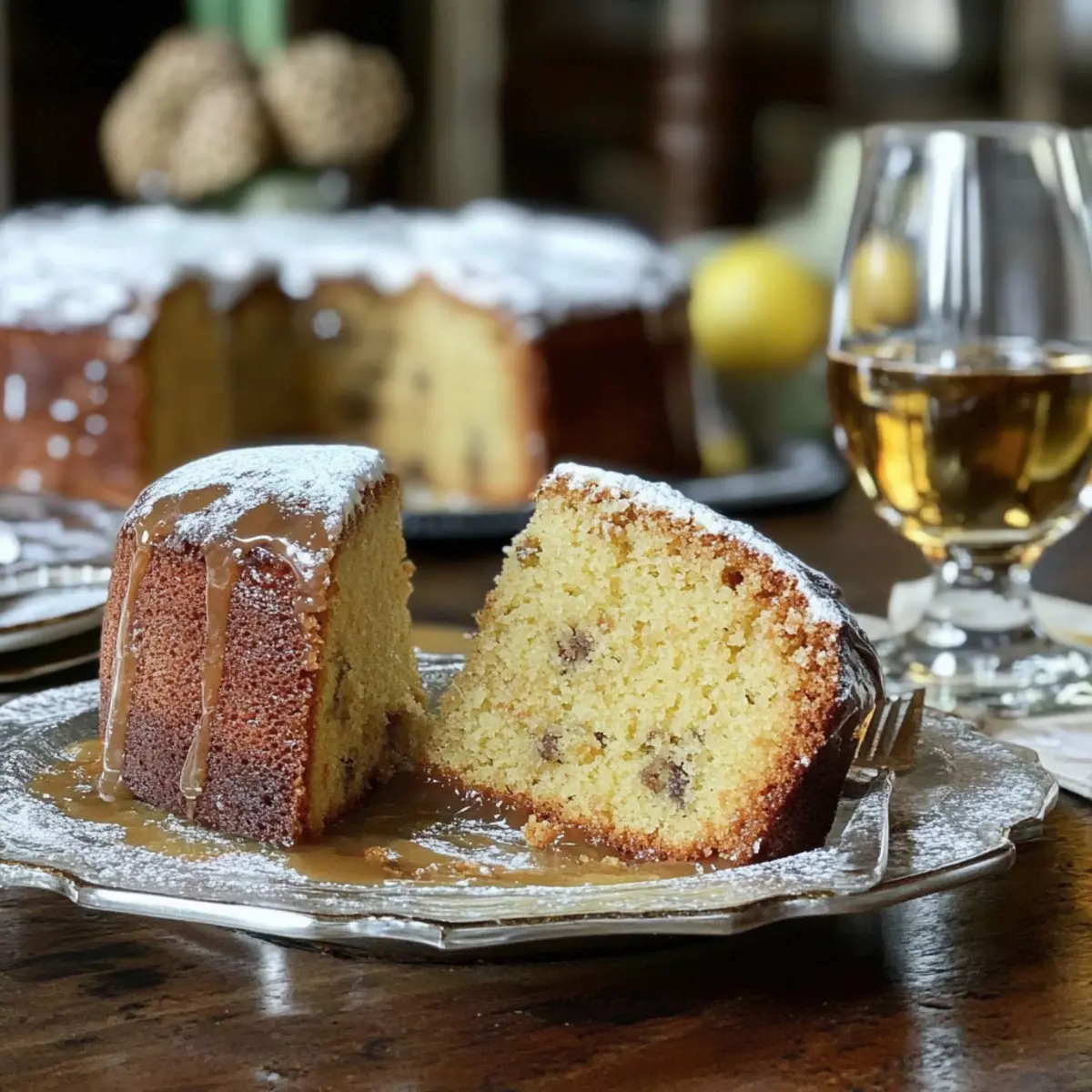 Irresistibly Moist Irish Whiskey Cake – Bake Your Bliss