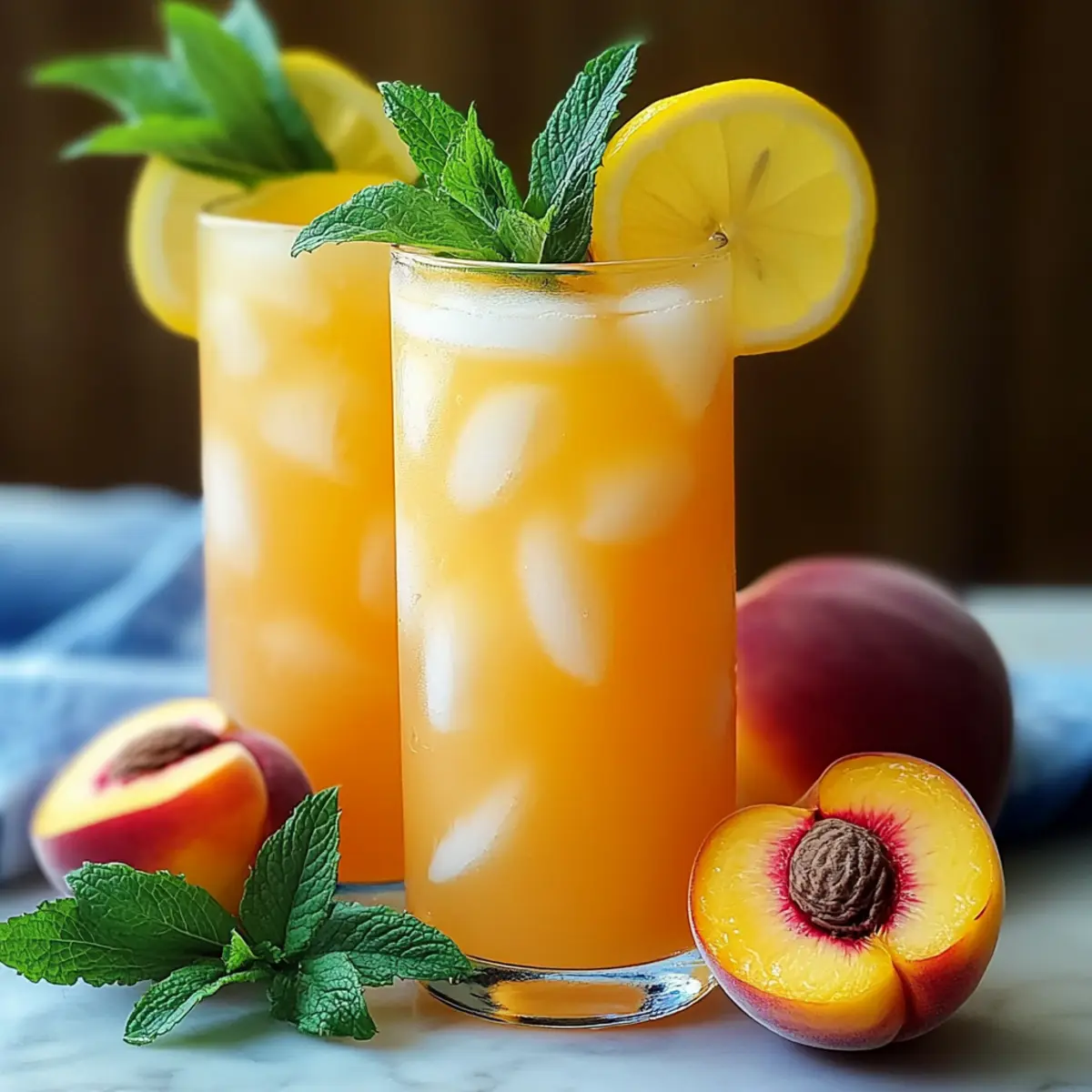 Sweet & Tart Peach Lemonade: Your Summer Sip of Joy