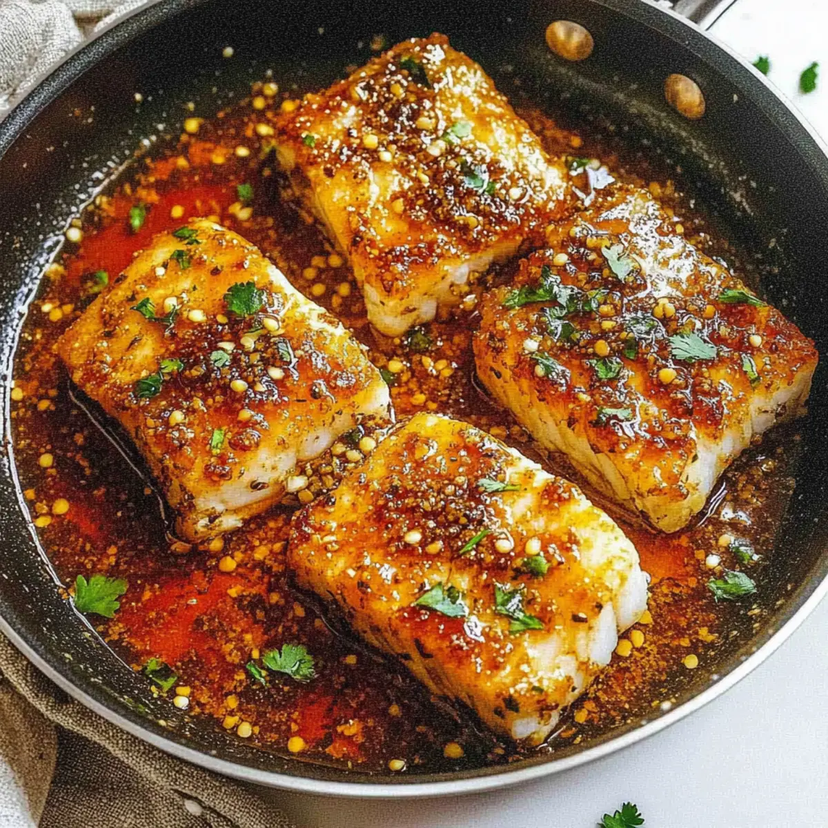 Honey Garlic Pan-Fried Cod: A Deliciously Easy Dinner
