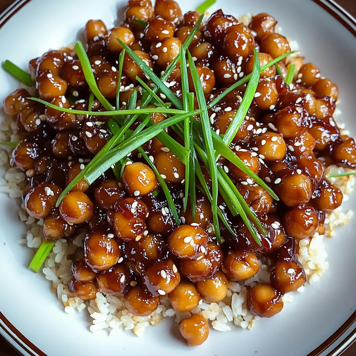 Vegan Sticky Sesame Chickpeas for a Quick Flavor Boost