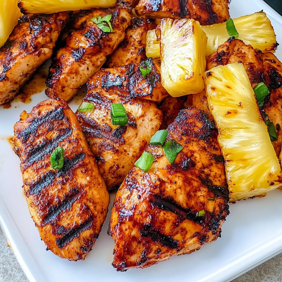 Grilled Aloha Chicken and Pineapple for Your Perfect Summer Feast