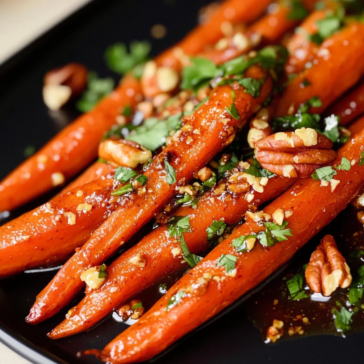 Gochujang Oven Roasted Carrots – Spicy Sweet Vegan Delight