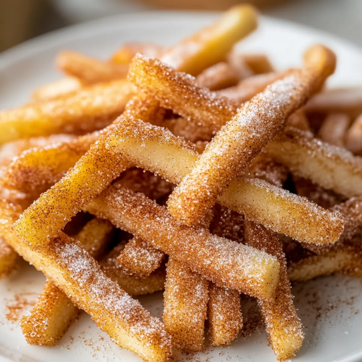 Crispy Air Fryer Apple Fries for a Sweet & Guilt-Free Snack