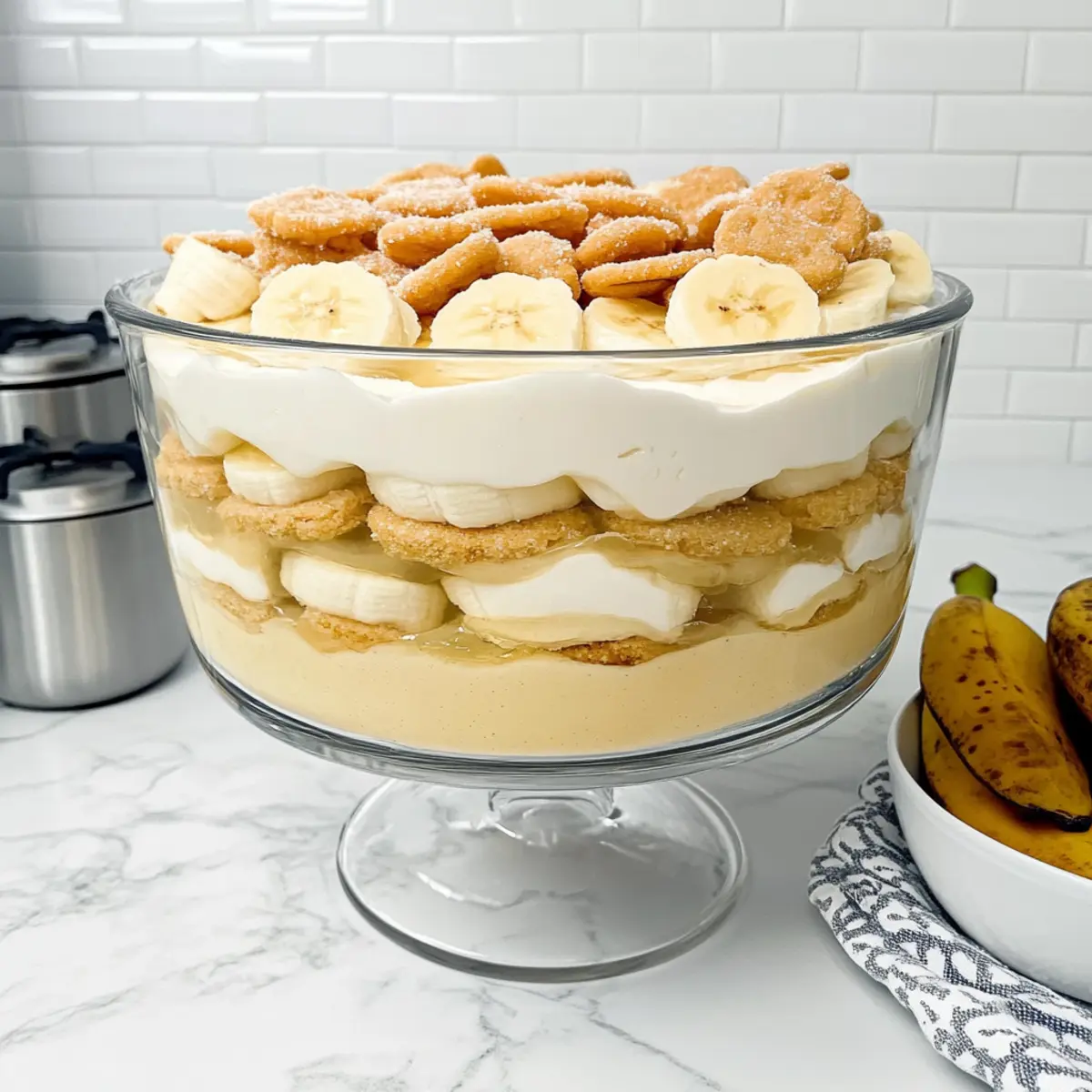 Creamy Banana Pudding with Vanilla Wafers for Sweet Nostalgia