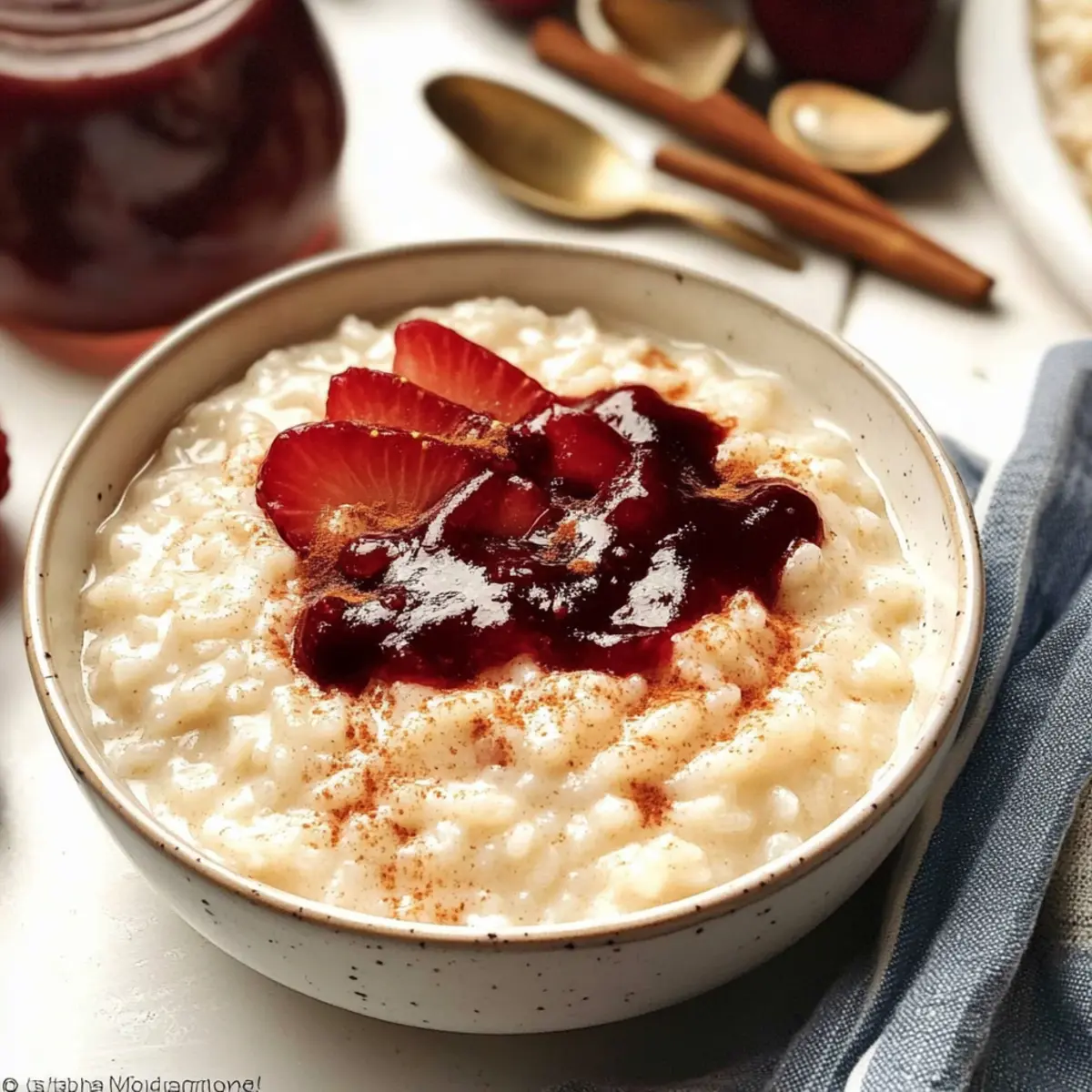 Irresistibly Creamy Condensed Milk Rice Pudding Recipe
