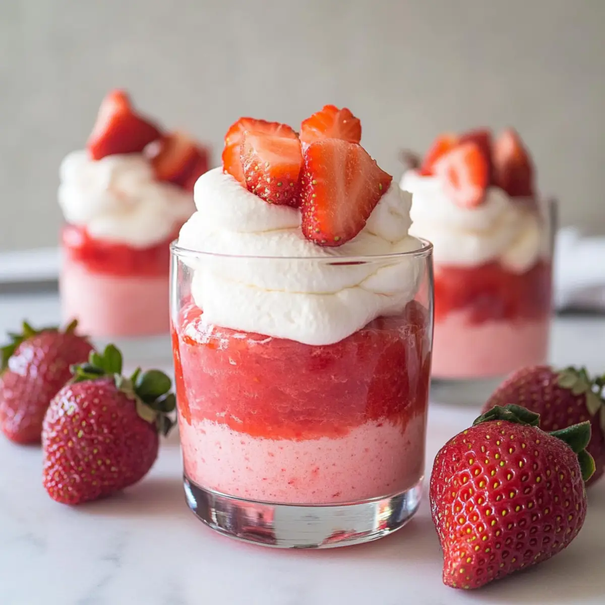 Deliciously Easy Fresh Strawberry Mousse in Just 3 Ingredients