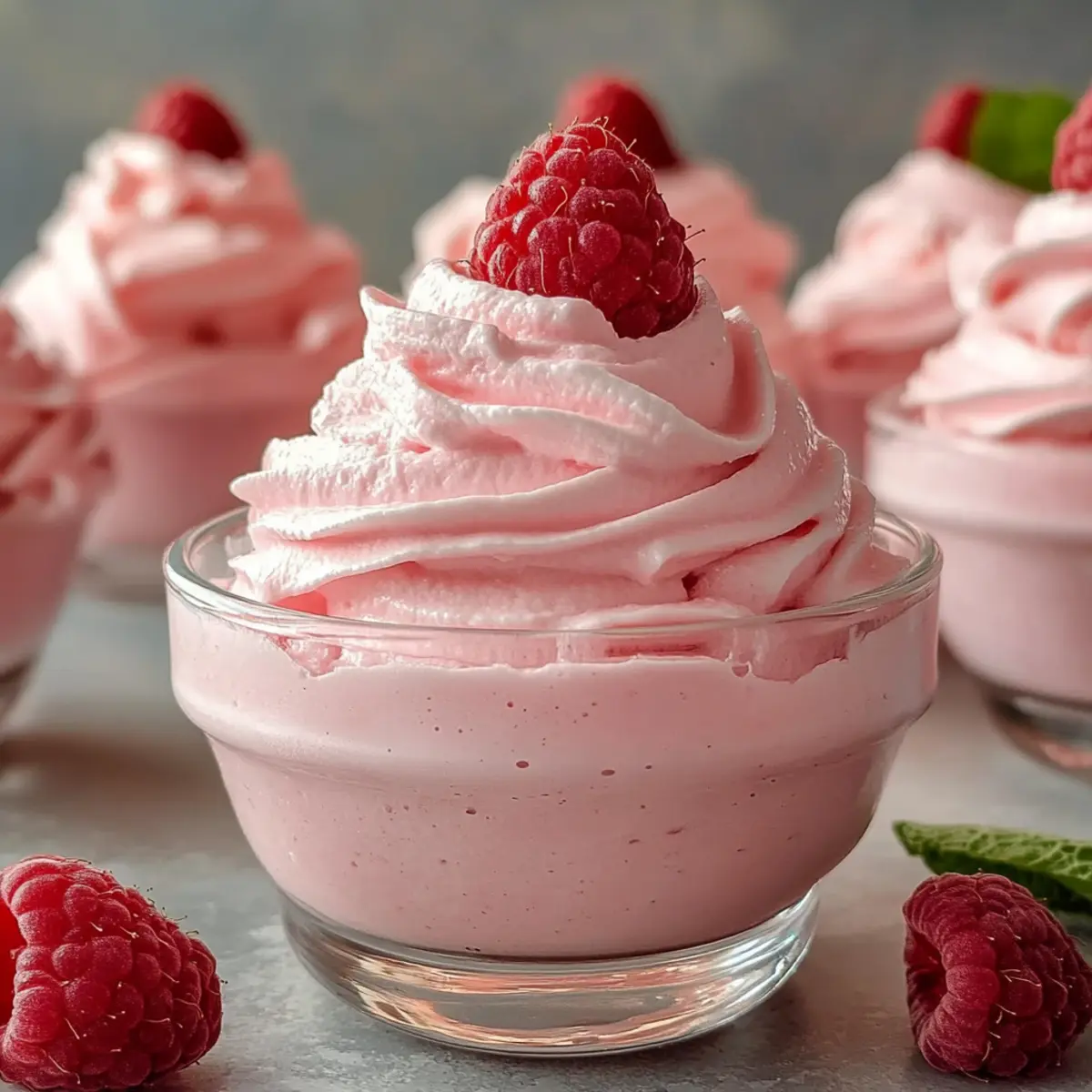 Light and Airy Raspberry Mousse: A No-Bake Delight