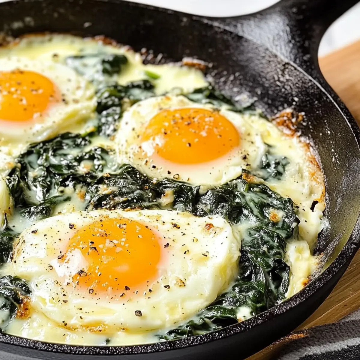 Baked Eggs Florentine: A Creamy Brunch Delight You’ll Love