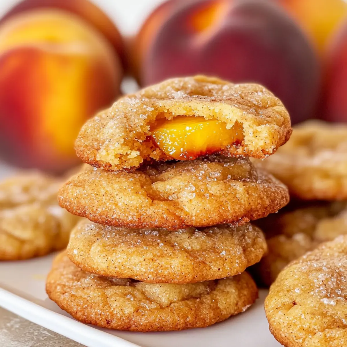 Irresistibly Soft Peach Cookies for a Sweet Summer Treat