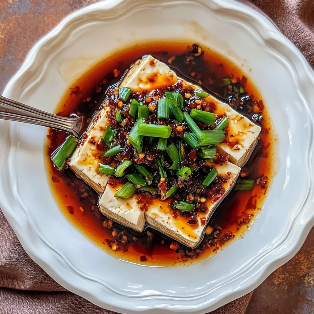 Easy Chili Garlic Silken Tofu: Flavor-Packed in 10 Minutes