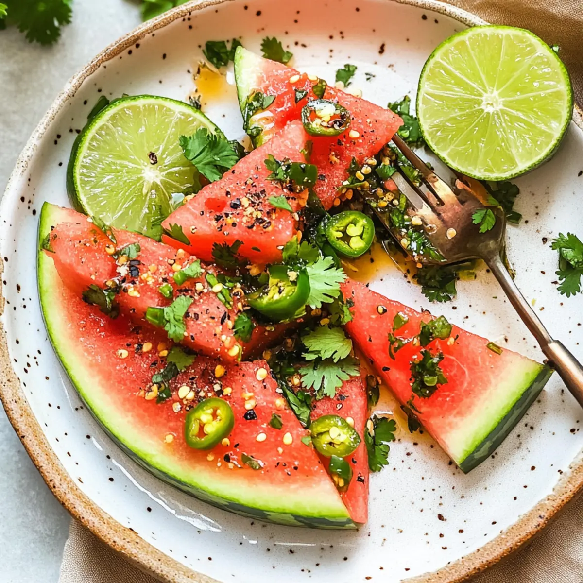 Spicy Watermelon Salad: Refreshing Summer Flavor in Minutes