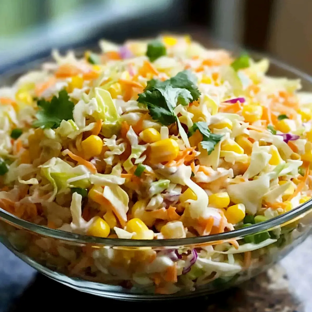 Zesty Spicy Corn Slaw: Your New Go-To Summer Side!