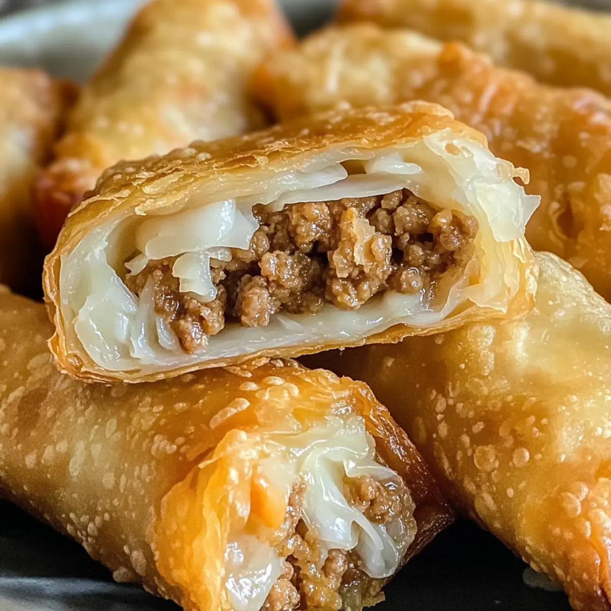 Crispy Golden Brown Egg Rolls: Irresistibly Crunchy Treats