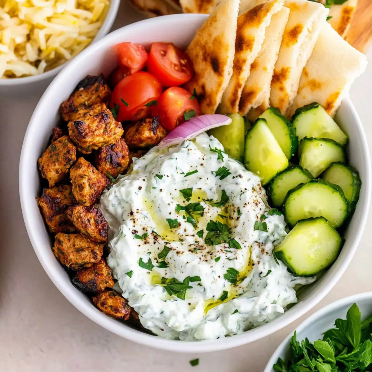 Creamy Homemade Tzatziki Sauce for Quick and Easy Snacking