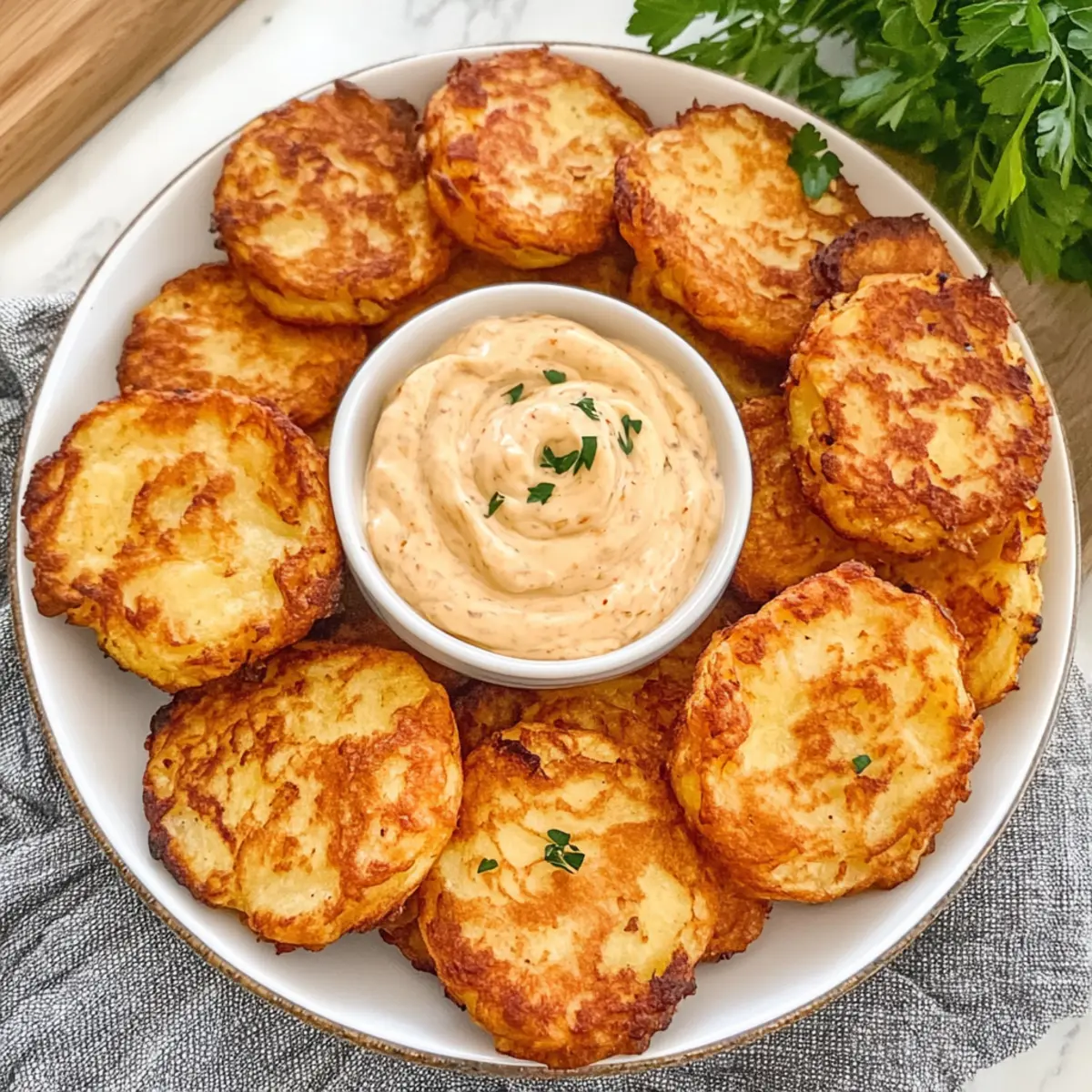 Classic Spanish Potato Fritters: Crispy Comfort Food Delight