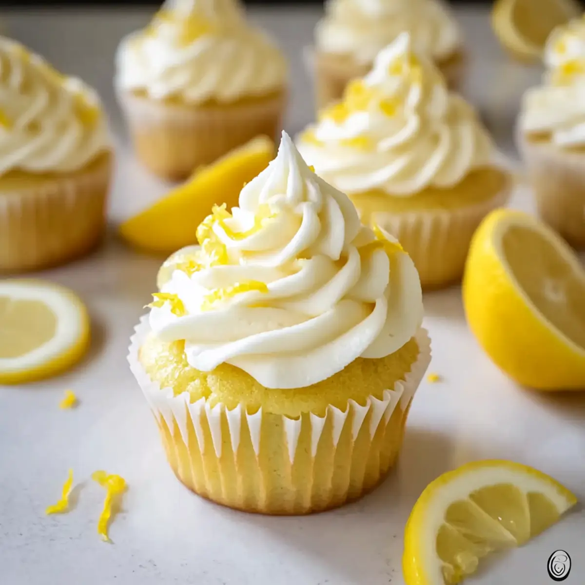 Lemon Cupcakes That Will Brighten Your Spring Days