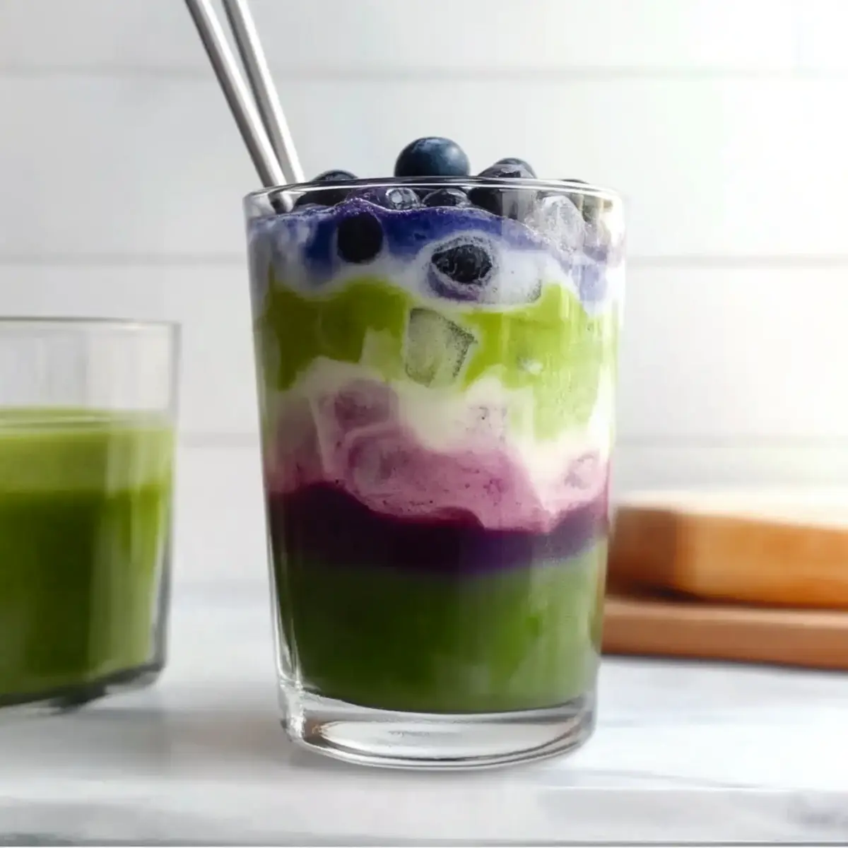 Iced Blueberry Matcha Latte: Refresh Your Day with This Treat