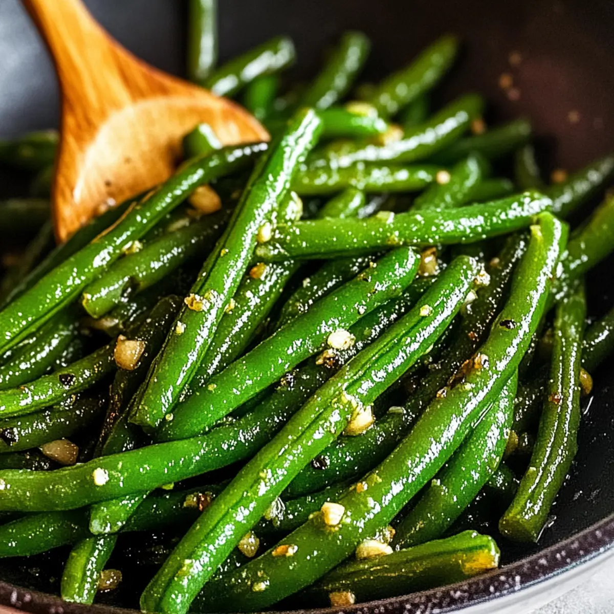 Sautéed Green Beans Loaded with Garlic for Quick Flavor Boost