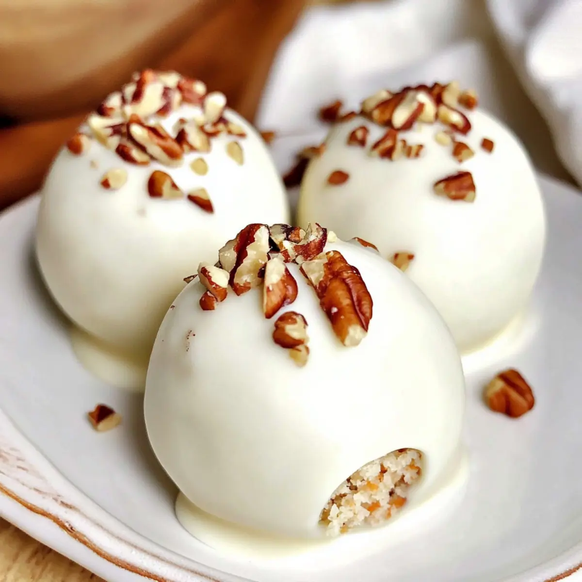 Carrot Cake Ball Truffles: Sweet Bites for Spring Celebrations