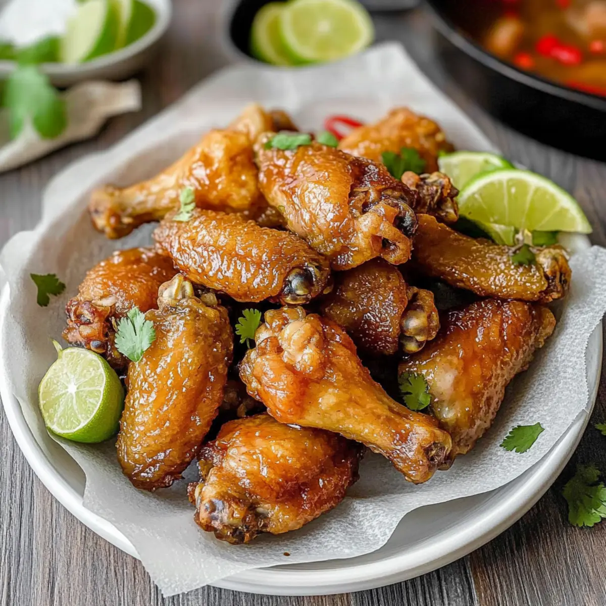 Crispy Vietnamese Fish Sauce Chicken Wings to Wow Your Guests