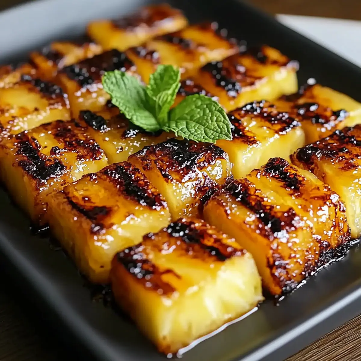 Brown Sugar Grilled Pineapple: Sweet & Spicy Summer Delight