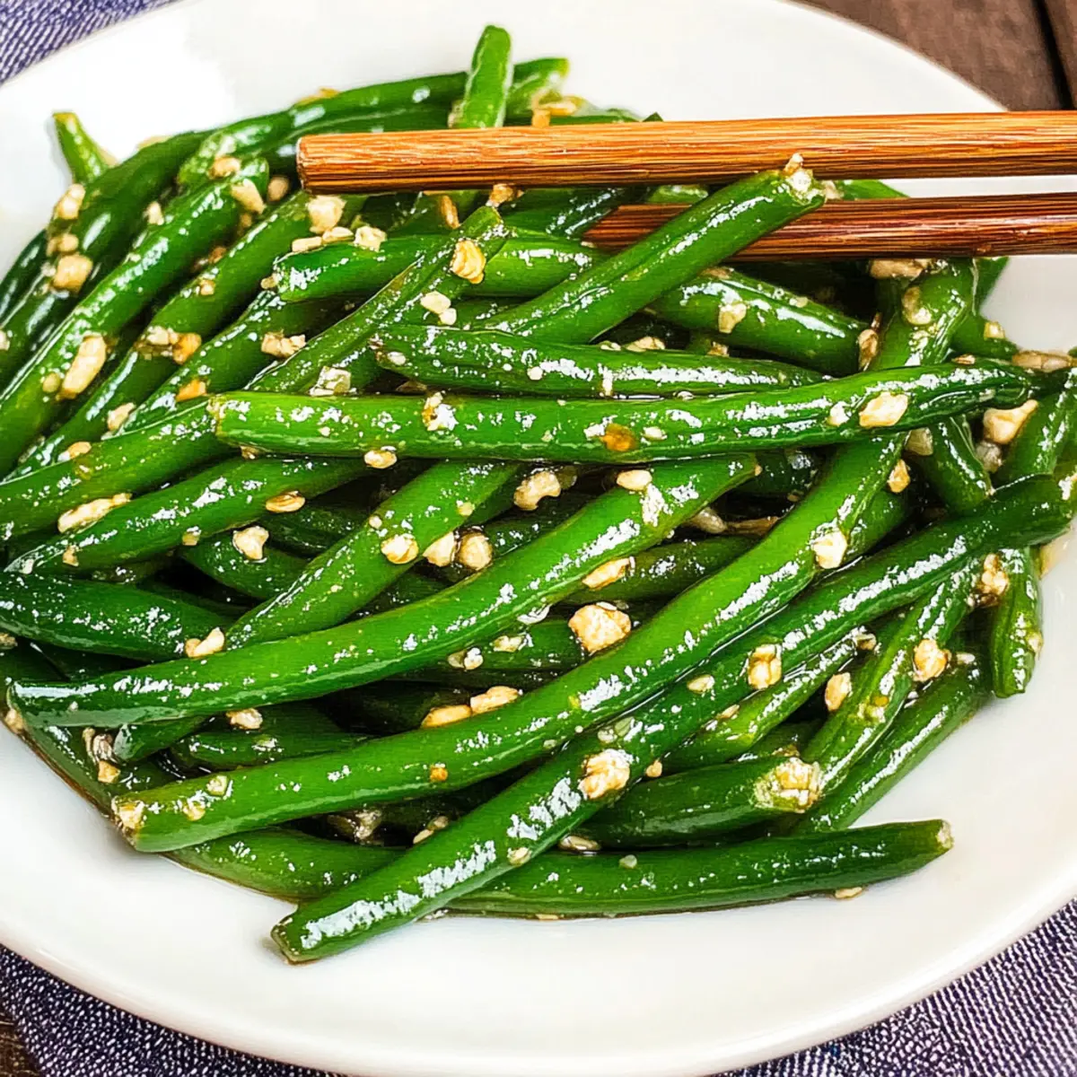 Savory Chinese Buffet Green Beans Ready in Just 15 Minutes