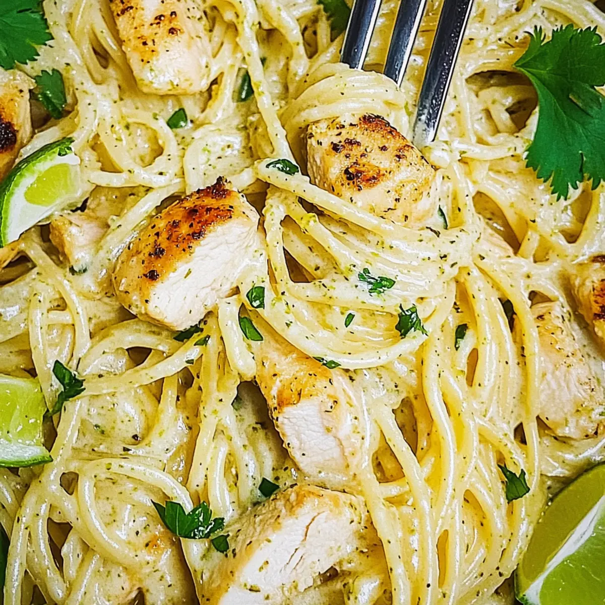 Creamy Cilantro-Lime Chicken Pasta That's Dinner Ready in 30 Minutes