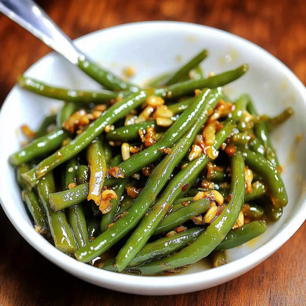 Chinese Green Beans with Garlic Sauce - Quick, Flavorful Delight