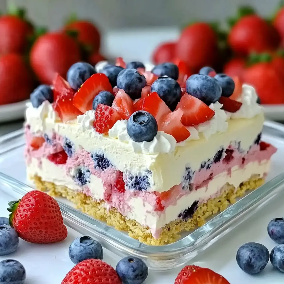 Very Berry Dessert Lasagna for a Refreshing Summer Treat