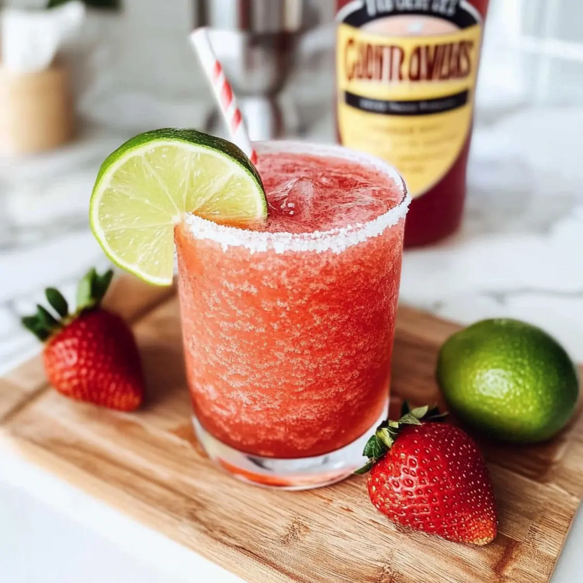 Easy Strawberry Coconut Daiquiri — Your Tropical Escape!
